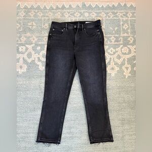 GAP Vintage Slim High Rise Jeans - Black